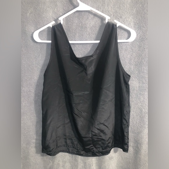 Impressions of California nice blouse black size medium - Picture 2 of 2